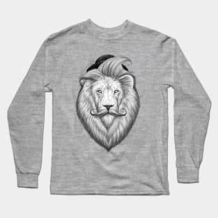 bearded lion Long Sleeve T-Shirt